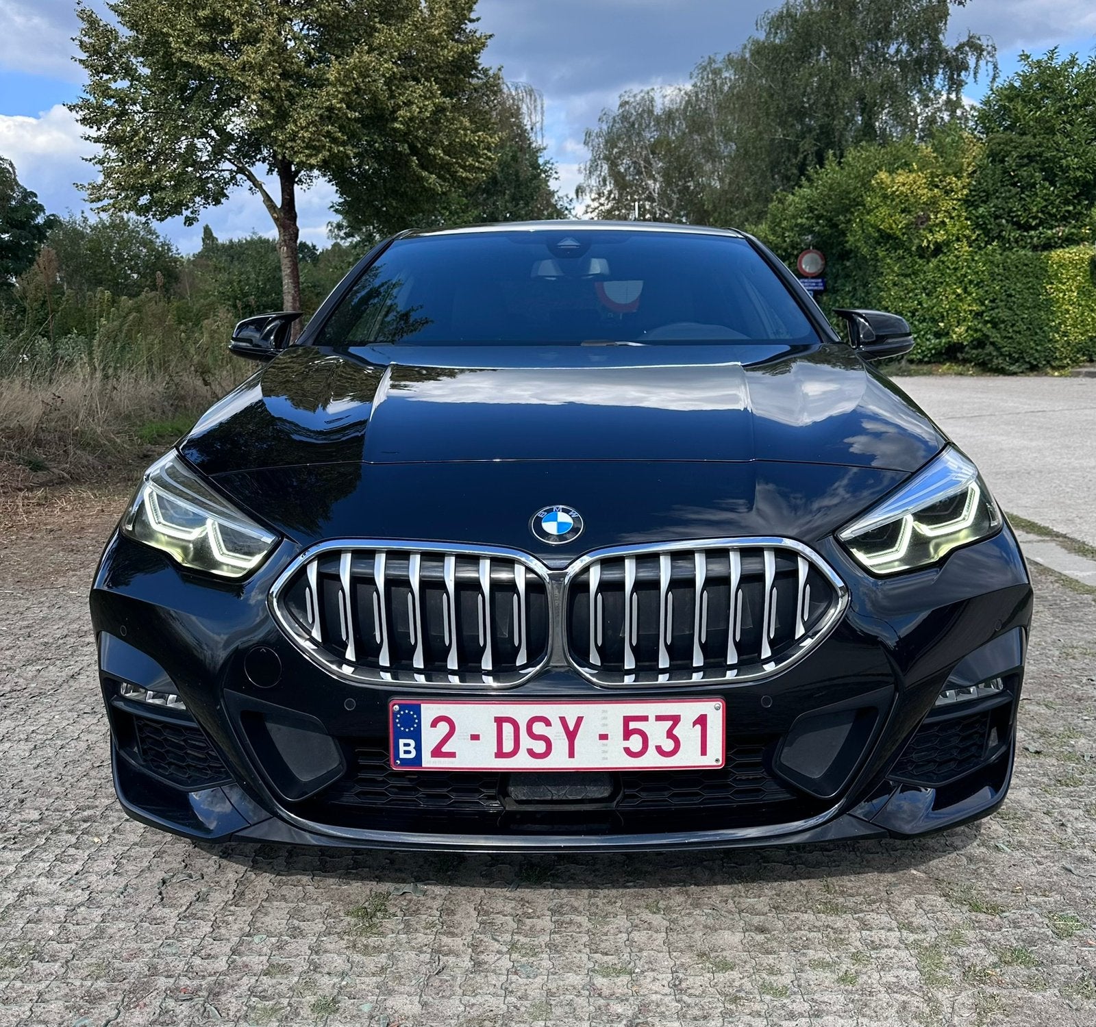 BMW 218i Gran Coupe M Pack Led Navi Leder Lineass BT Pdc, Auto's, Achterwielaandrijving, Startonderbreker, Leder, Bedrijf