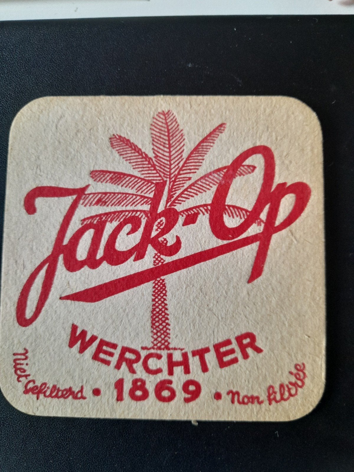 bierviltje jack-op recto-verso, Verzamelen, Ophalen of Verzenden