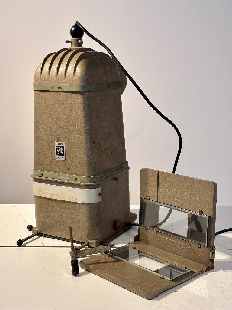 Teufel VG 4x5 - pour pièces - RARE, TV, Hi-fi & Vidéo, Photo | Matériel chambre noire, Enlèvement, Ne fonctionne pas, Accessoires pour chambre noire
