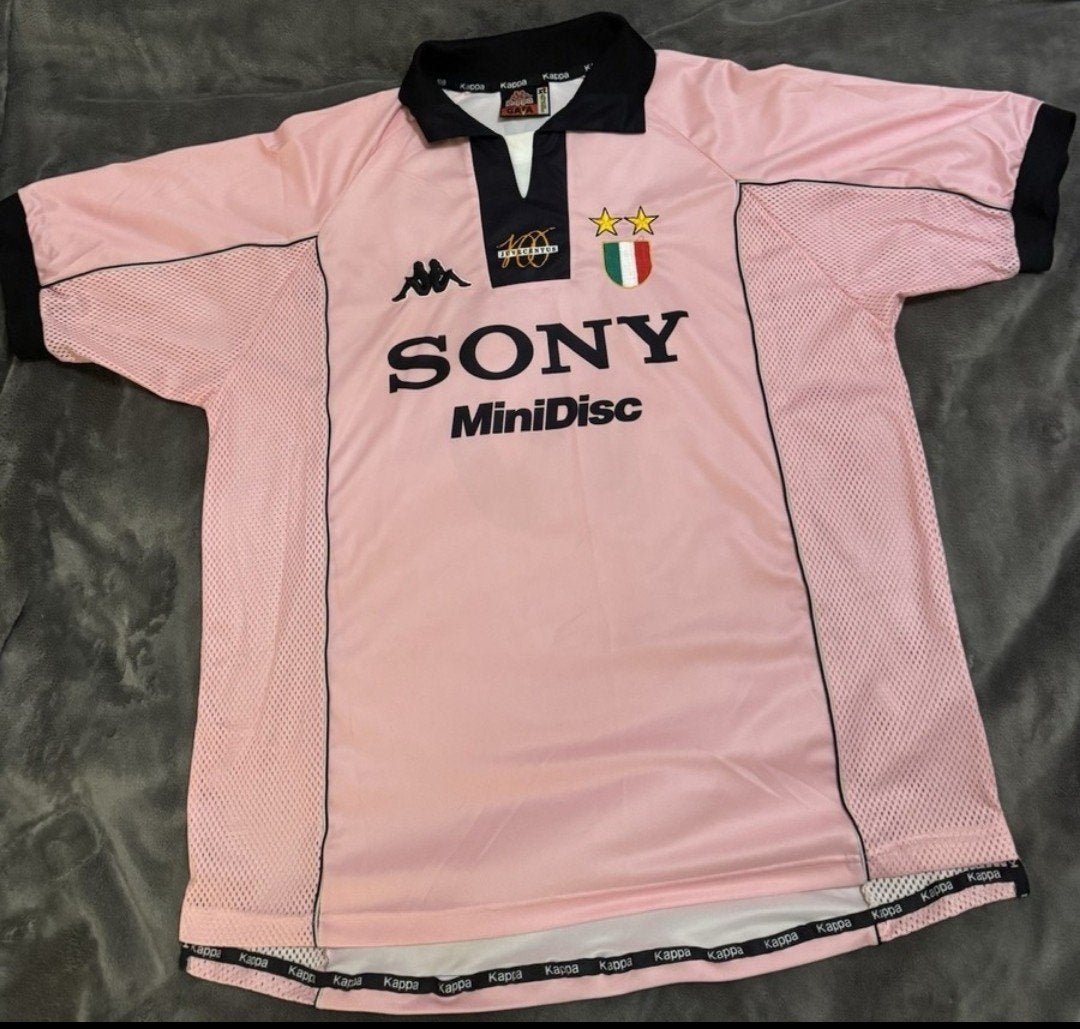 Juventus Delpiero Uitshirt Origineel Champions League 1998, Sport en Fitness, Voetbal, Verzenden