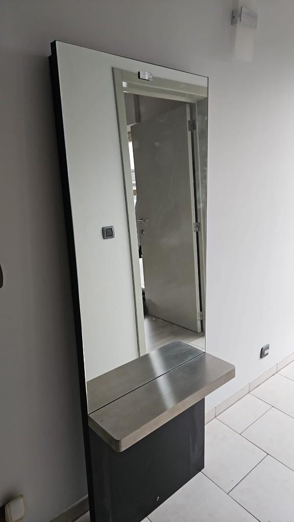miroir de coiffeur - miroir de décoration - miroir design, Enlèvement, Utilisé, Aménagement