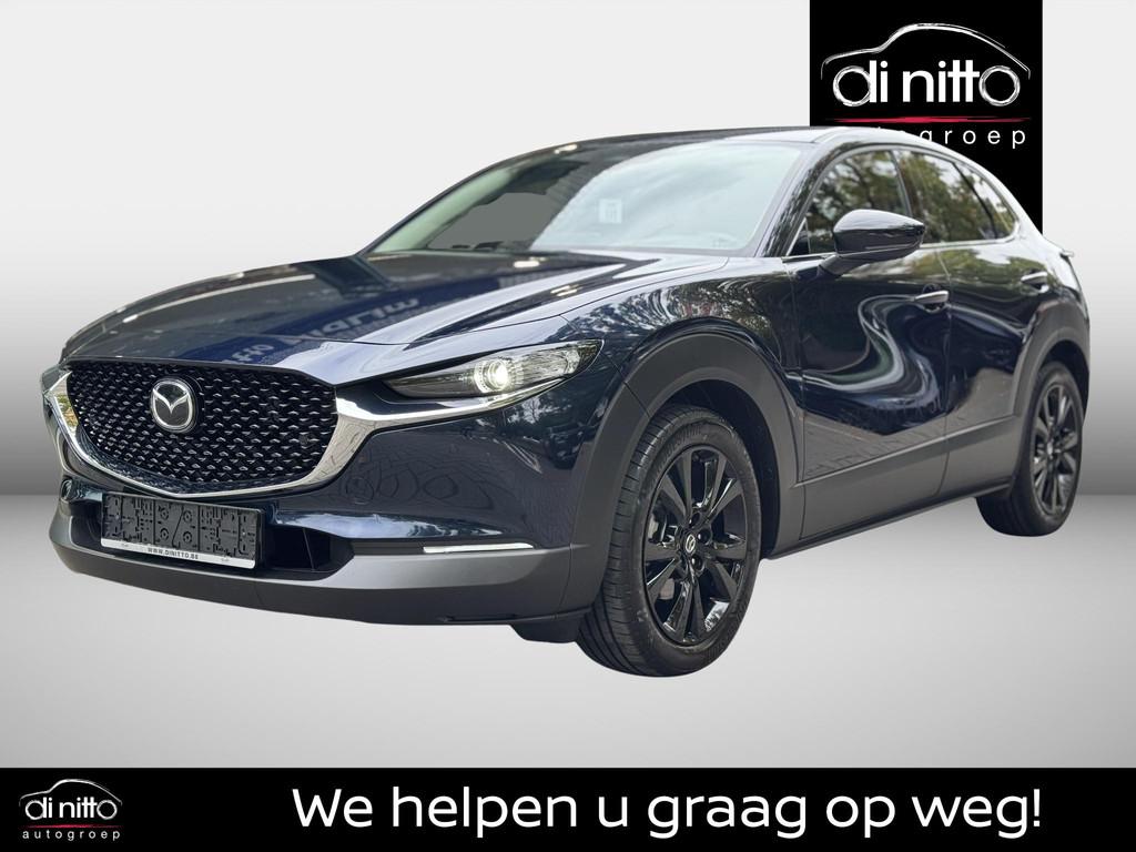 Mazda CX-30 5DR 2.0L e-Skyactiv X, 186 hp 6AT Homura, Auto's, 1998 cc, Stof, 139 g/km, Zwart