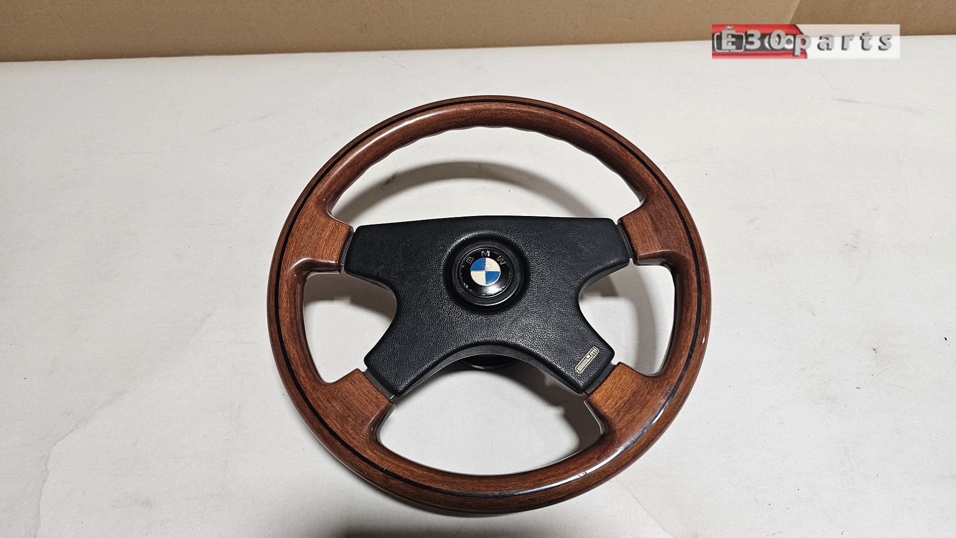 Selm houten sportstuur 360 mm BMW 3 serie E30, -, Origine de la pièce connue, Utilisé, -