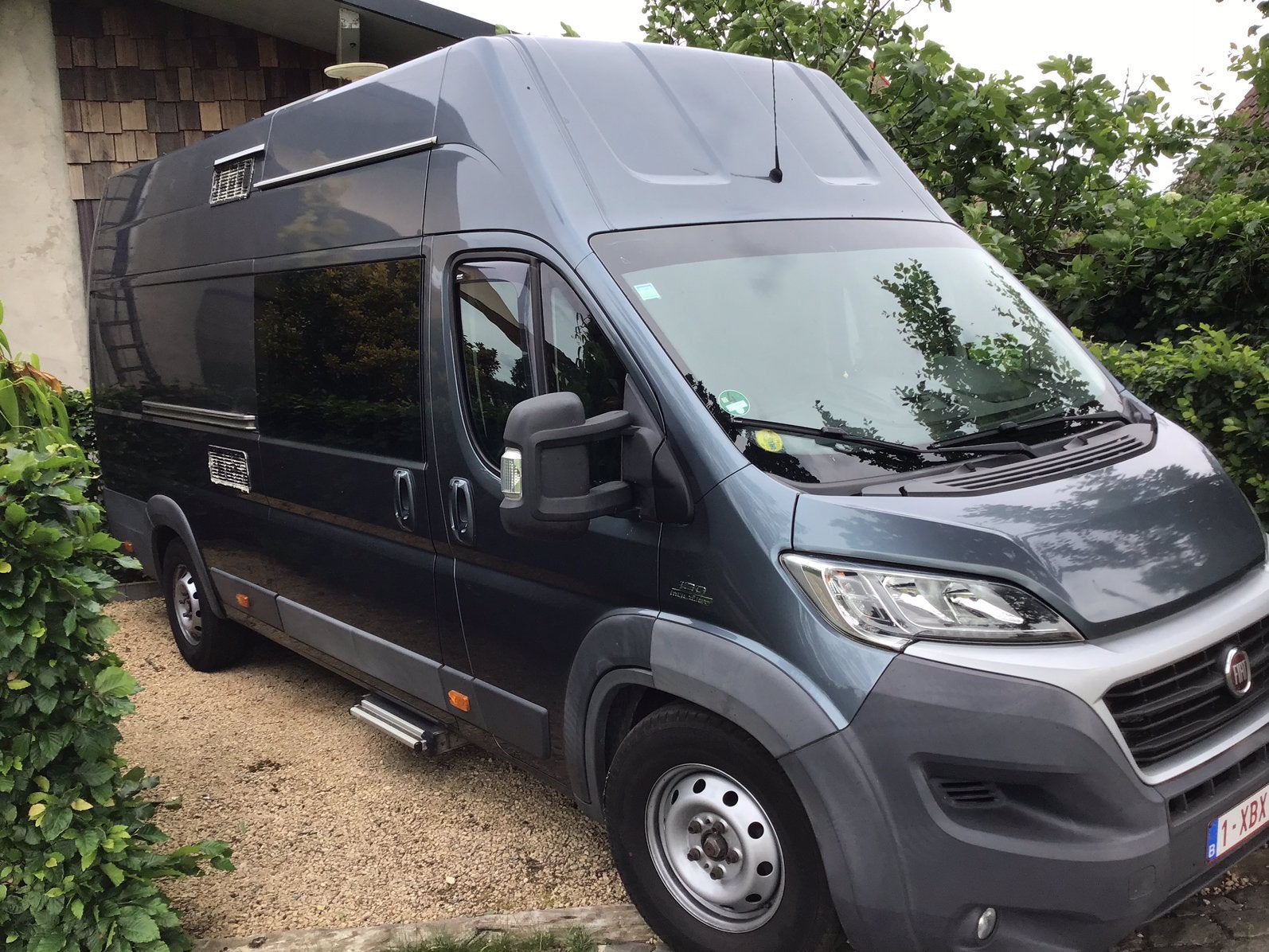 Buscamper, Van, lichte vracht Fiat Ducato, Diesel, Automatique, Particulier, Airbags