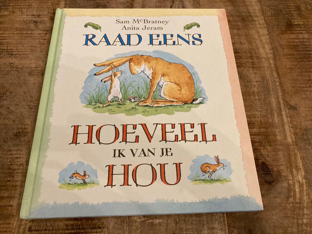 Prentenboek - Raad eens hoeveel ik van je hou - Sam Mc Bratn, Enlèvement ou Envoi, Utilisé, Sam Mc Bratney