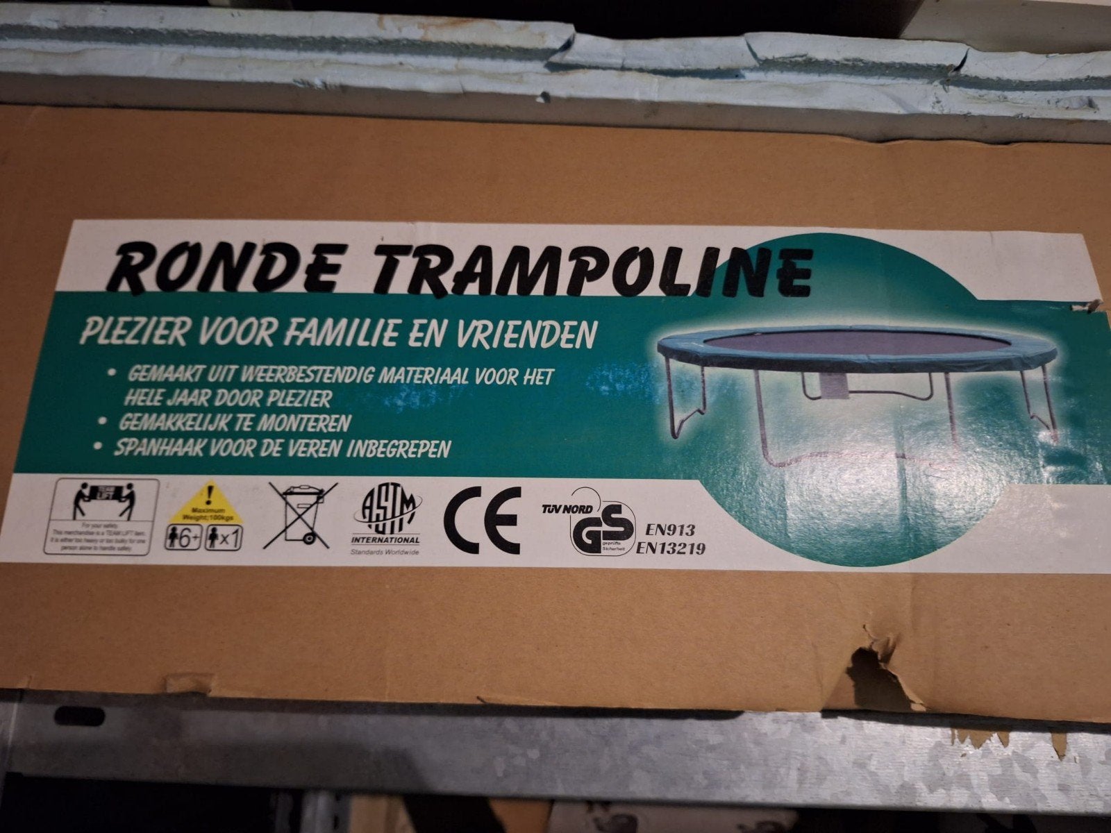 Trampoline en Trampolinetent, Enfants & Bébés, Jouets | Extérieur | Trampolines, Enlèvement