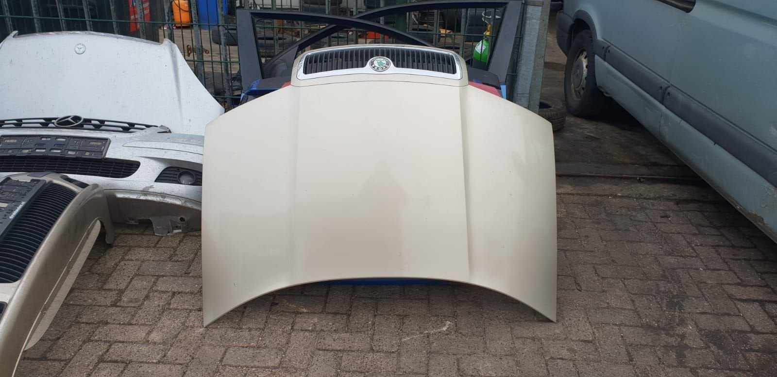 SKODA FABIA MOTORKAP BJ 2001 TOT 2005, Auto-onderdelen, Gebruikt, -, -, Ophalen of Verzenden