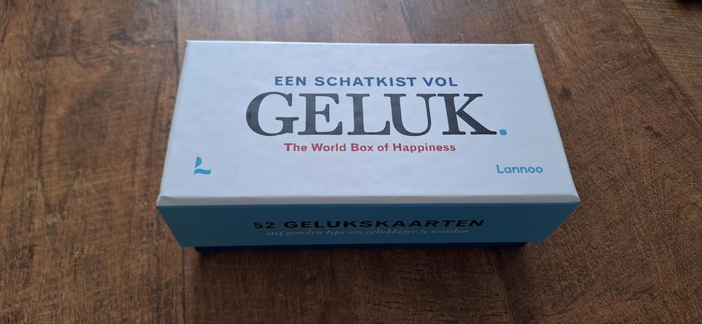 Schatkist vol geluk - 52 kaarten, Ophalen of Verzenden, Zo goed als nieuw