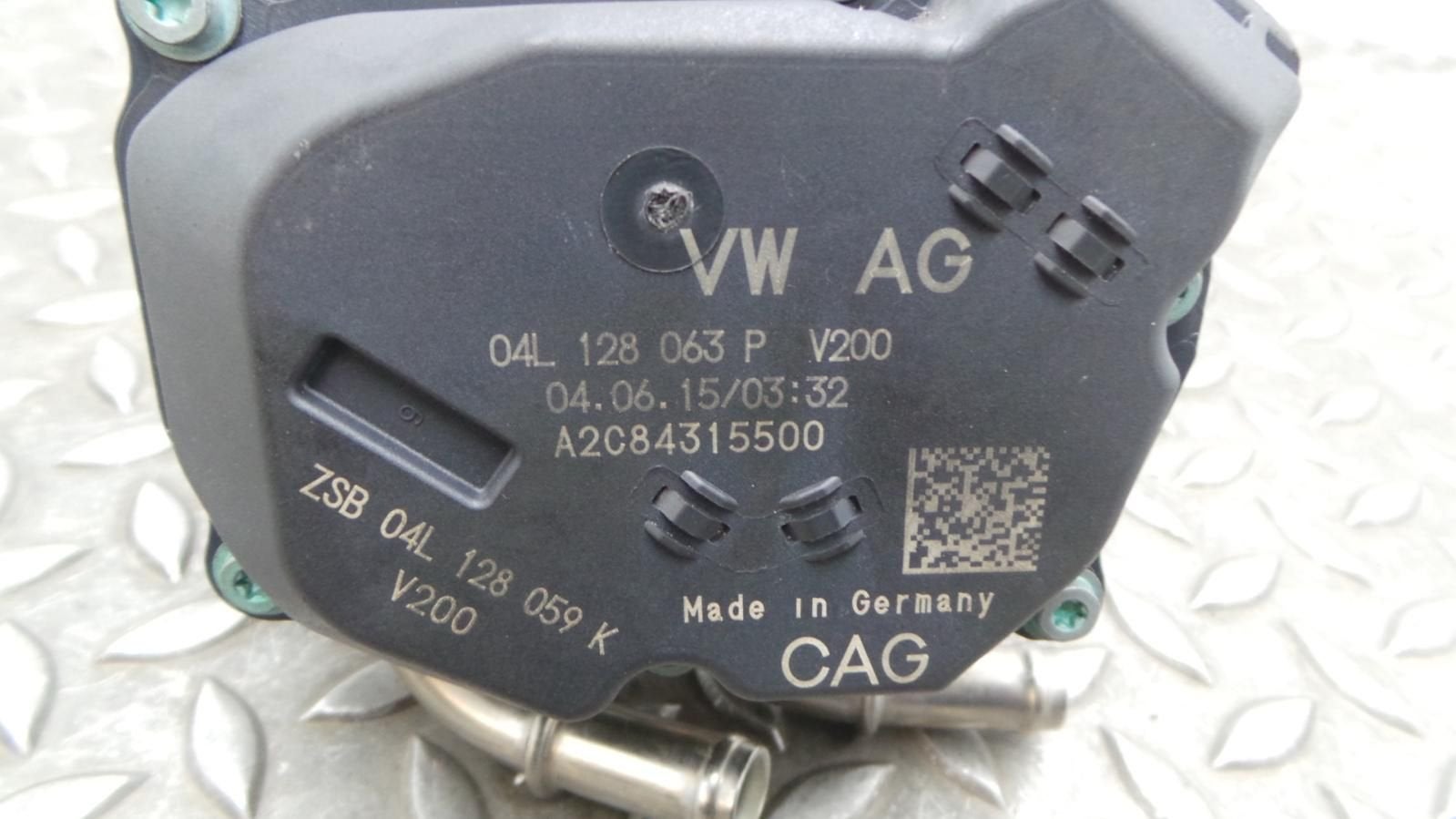 VOLKSWAGEN GOLF GASKLEPHUIS 04L128063P 2014, Ophalen of Verzenden, Gebruikt, ARN erkend