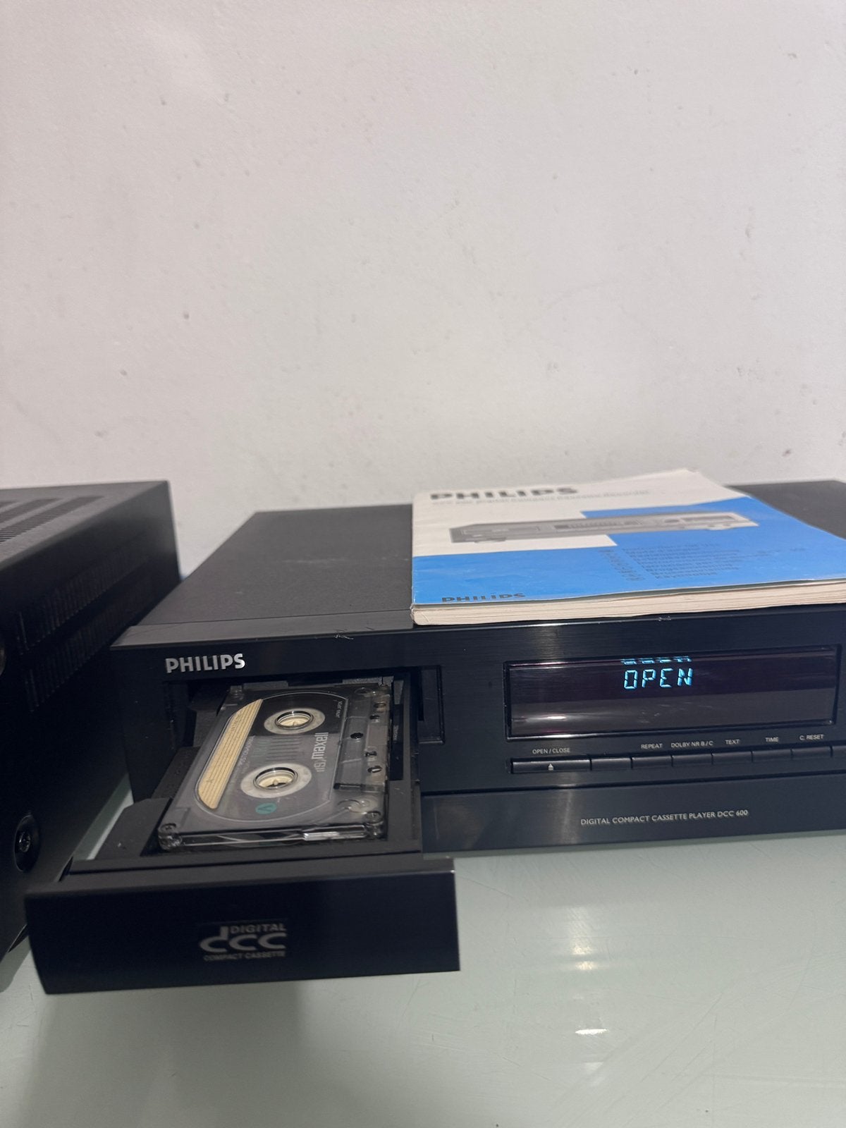 Philips DCC 600, Audio, Tv en Foto, Cassettedecks, Ophalen of Verzenden, Philips