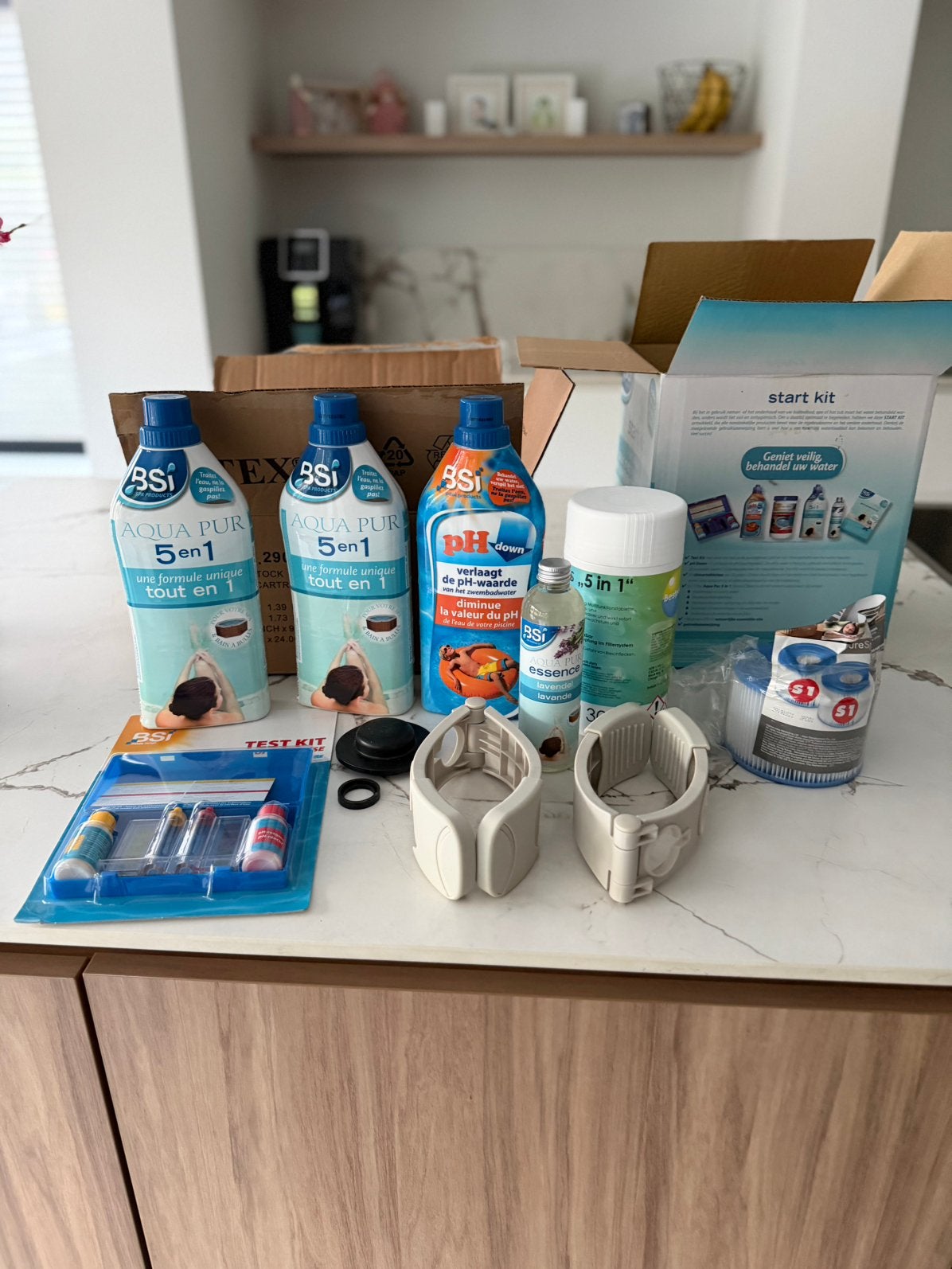 Intex Spa jacuzzi Startkit + 11 filters, Ophalen, Nieuw, Overige typen