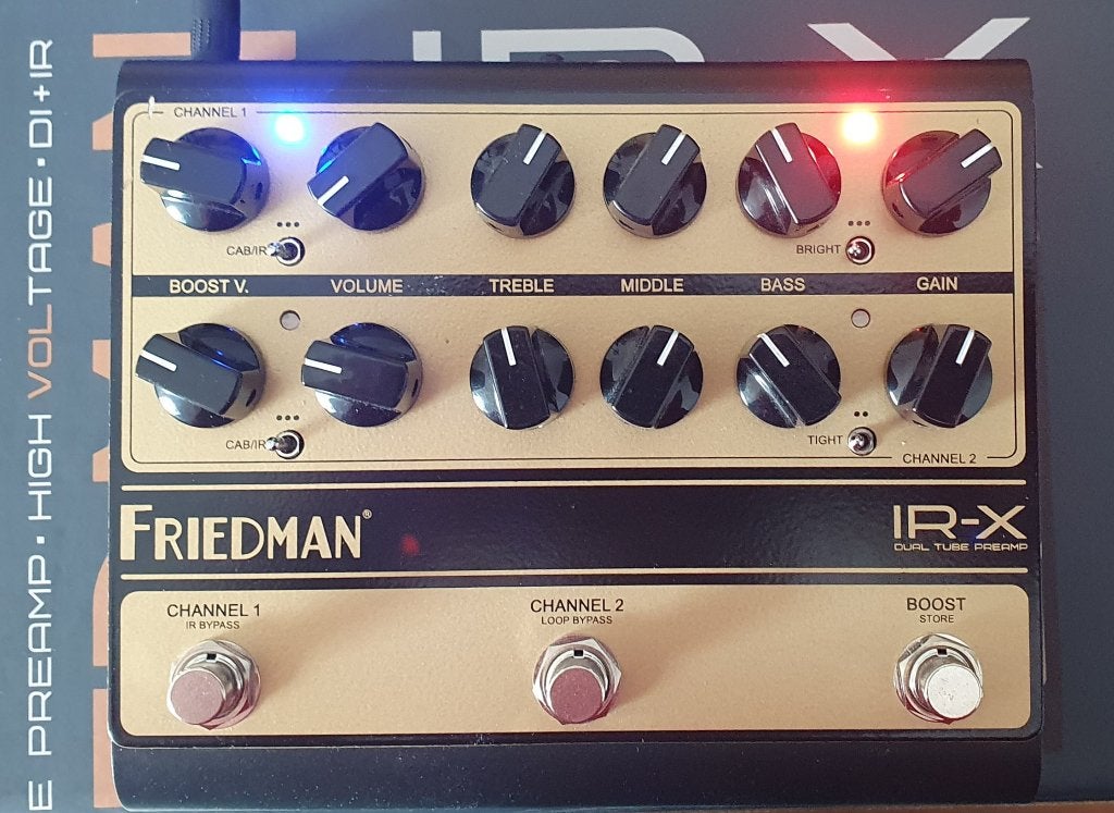 Friedman IR-X Tube Preamp / lampes, Enlèvement ou Envoi, Comme neuf, Distortion, Overdrive ou Fuzz