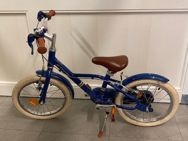 kinderfiets BTWIN City 900 blauw, Frein sur jante, B,twin, Enlèvement, Utilisé