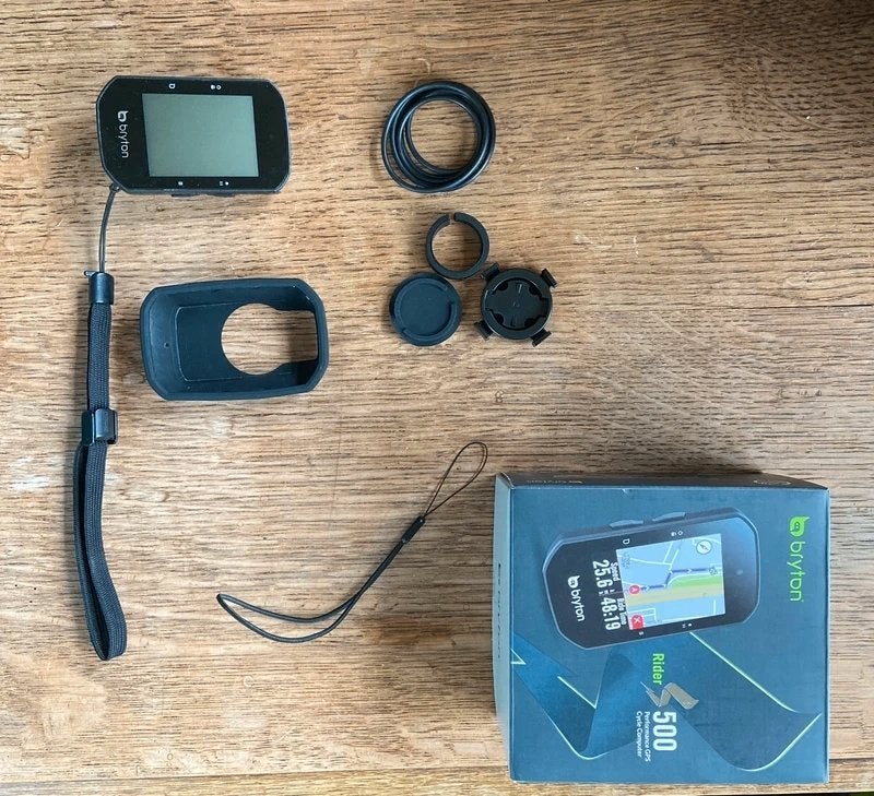 Compteur vélo Bryton S500 E, Fietsen en Brommers, Ophalen, Draadloos, Zo goed als nieuw