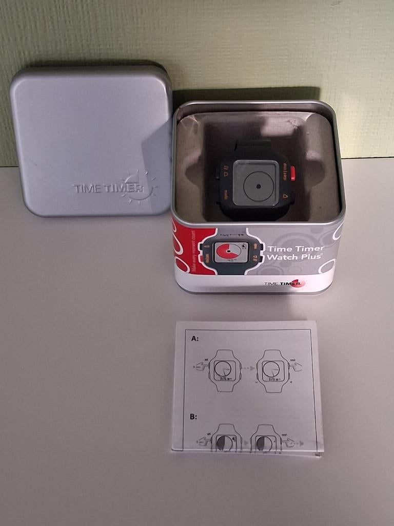 Time timer watch plus nieuw, Ophalen