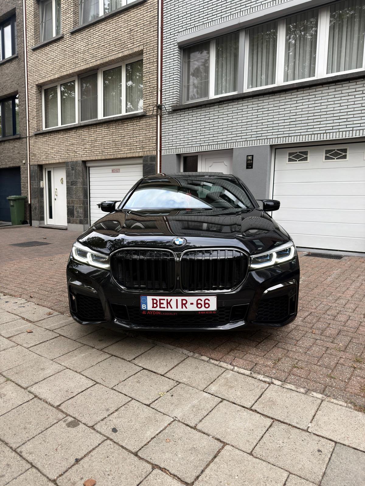 Bmw 745E, Auto's, BMW, Automaat, Euro 6, Leder, Bruin