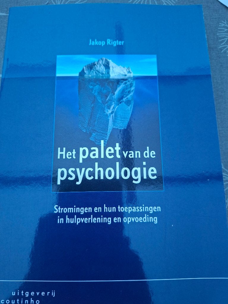 Het pallet van de psychologie, Enlèvement ou Envoi, Neuf, Enseignement supérieur, Acco