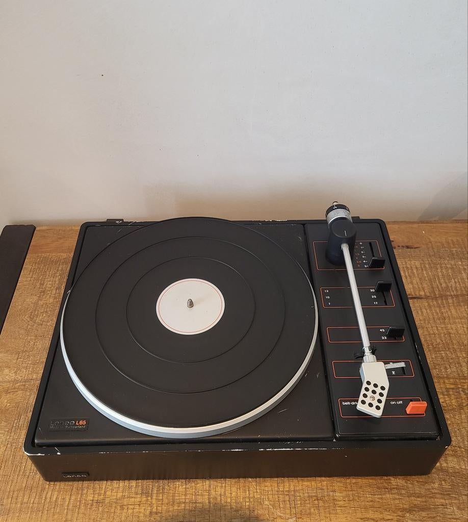 Lenco L65, Ophalen, Platenspeler