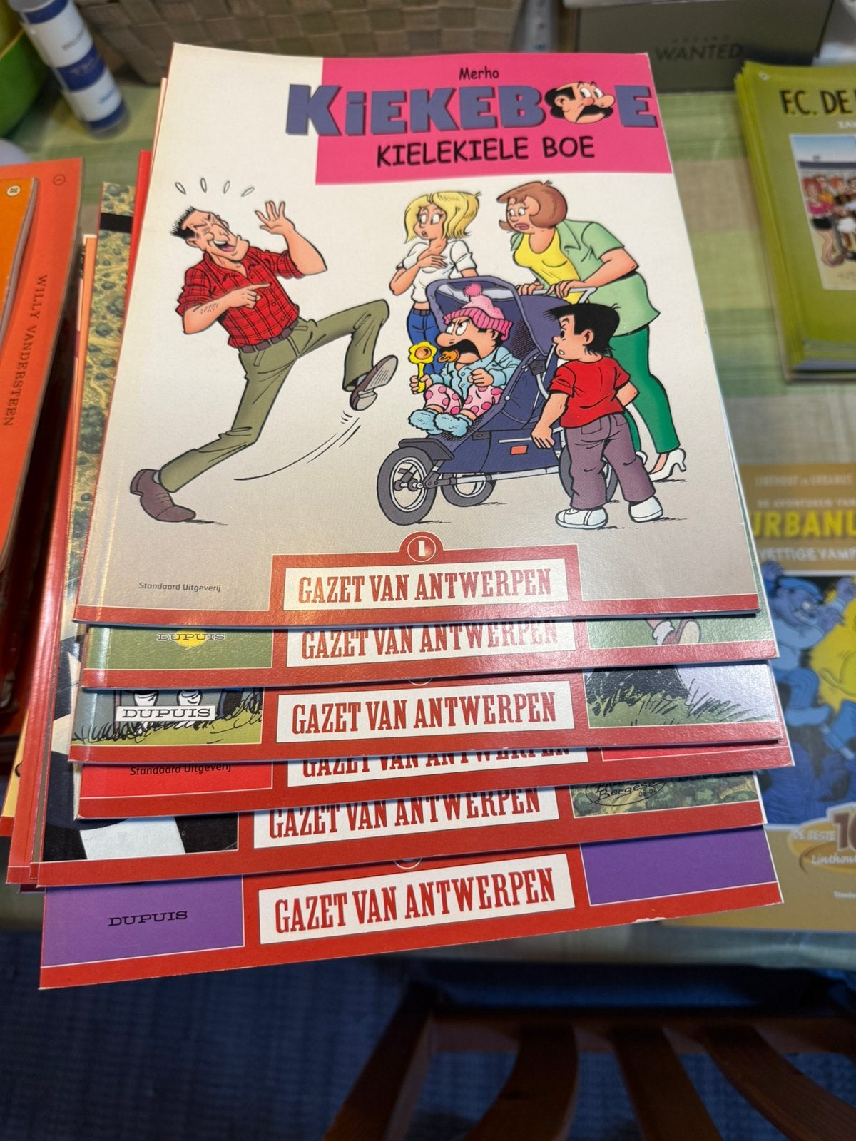 Stripverhalen, Ophalen, Zo goed als nieuw