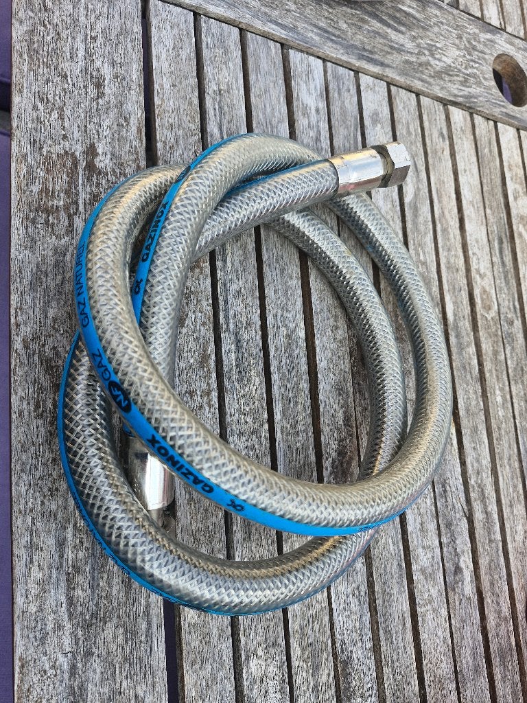 Flexible inox gaz naturel sans date limite de validité, Electroménager, Enlèvement ou Envoi, Comme neuf, À Poser, Gaz