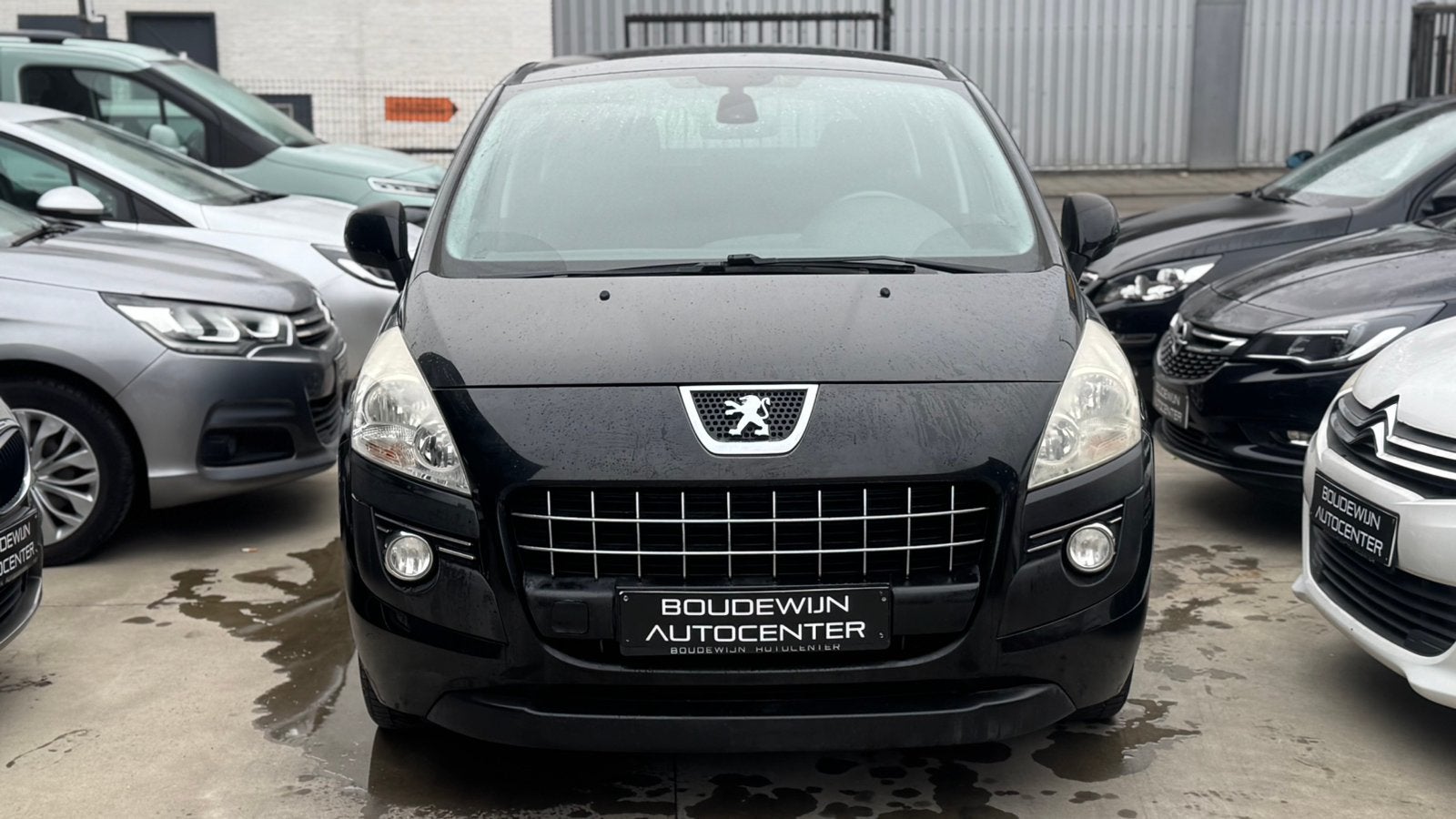 Peugeot 3008 1.6Benzine 185.xxxkm 2012/Garantie/Topstaat, Voorwielaandrijving, Electronic Stability Program (ESP), Stof, Zwart