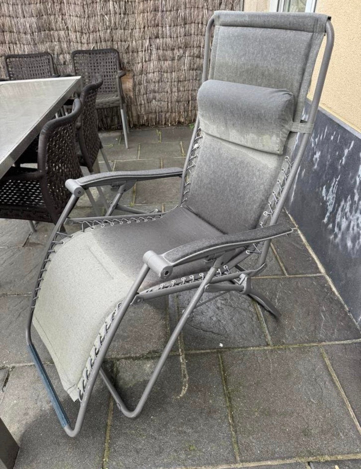 Fauteuil Relax Laguna — Zero Gravity — gris, Enlèvement
