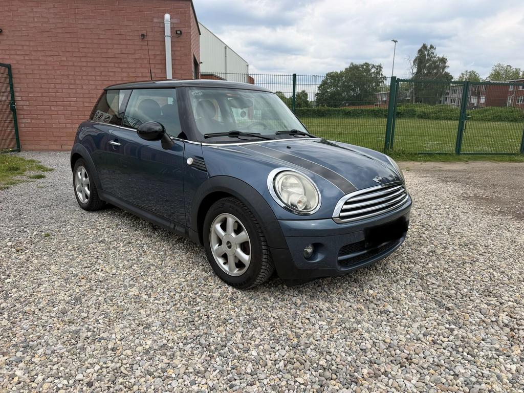 Mini cooper D 1.6, Auto's, Mini, Stof, Zwart, 1600 cc, Particulier