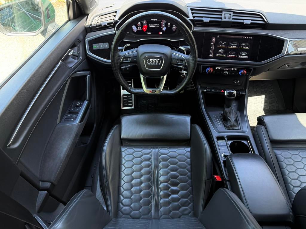 Audi RSQ3 2.5 TFSI - Green Exclusive Color - Pano - RS Seats, Auto's, Audi, Parkeersensor, Leder, Bedrijf, 5 zetels