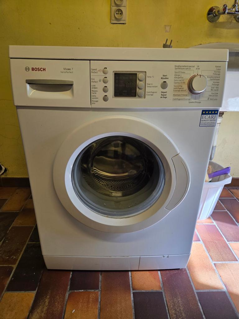 Bosch wasmachine Maxx 7 VarioPerfect 08/2013, Elektronische apparatuur, Wasmachines, Ophalen, Gebruikt, Minder dan 85 cm, Voorlader