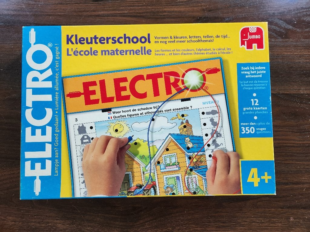 Electro - educatief spel - vanaf 4 jaar, Ophalen, Zo goed als nieuw, Elektronica, Met licht