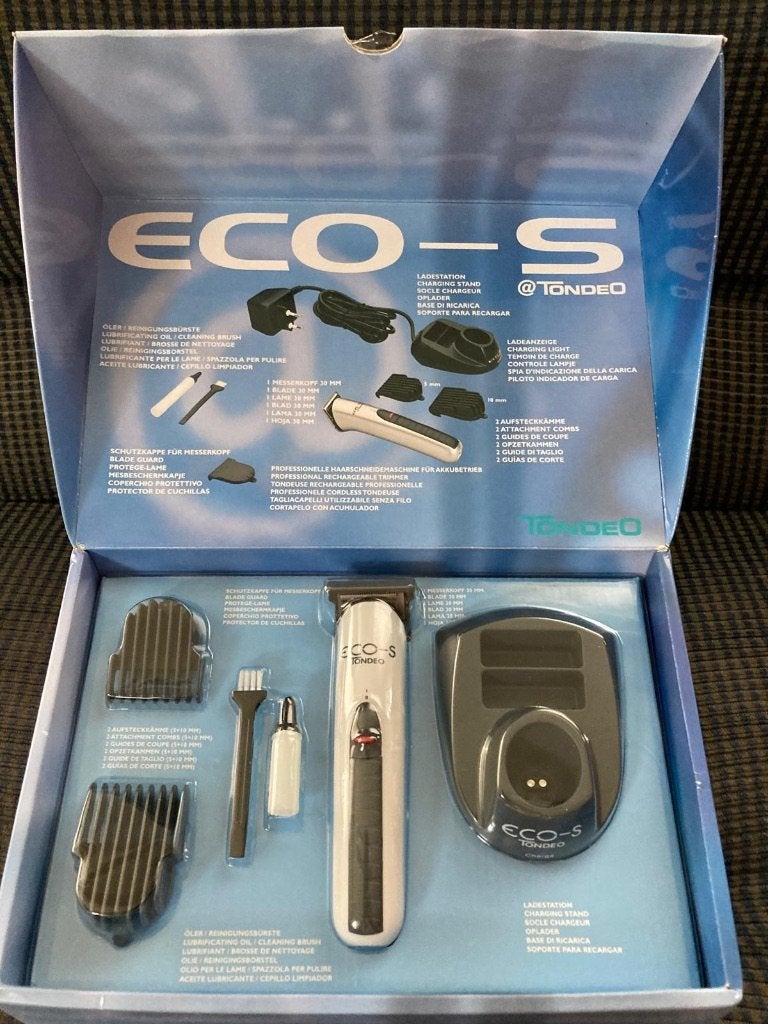 Tondeo ECO-S Professionele draadloze Tondeuze/Trimmer-NIEUW, Bijoux, Sacs & Beauté, Beauté | Soins des cheveux, Enlèvement, Neuf