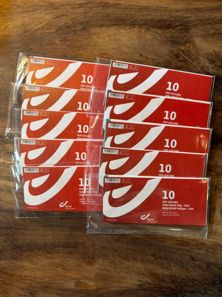 1000 Timbres Bpost 2025 NON-PRIOR - Nationaux, Enlèvement ou Envoi