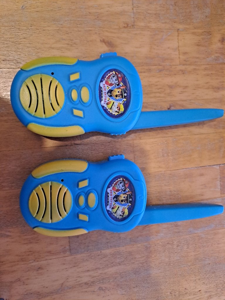 Paw Patrol Walkie Talkies, Kinderen en Baby's, Speelgoed |Speelgoedvoertuigen, Ophalen, Zo goed als nieuw