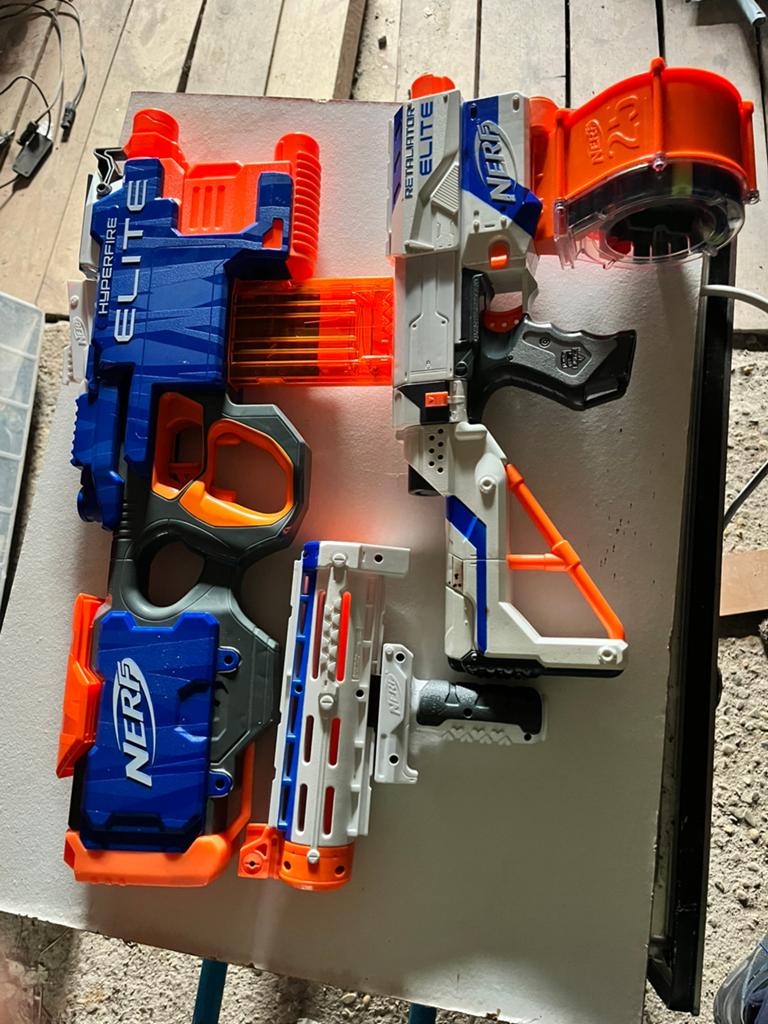 NERF geweren en pistolen diverse modellen, Kinderen en Baby's, Ophalen, Zo goed als nieuw