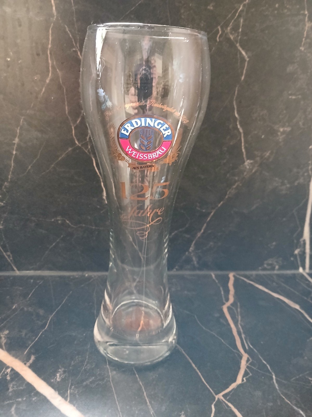 Erdinger Weibbierglas 0.5l Speciale Editie 2 stuks, Verzamelen, Ophalen, Nieuw, Bierglas