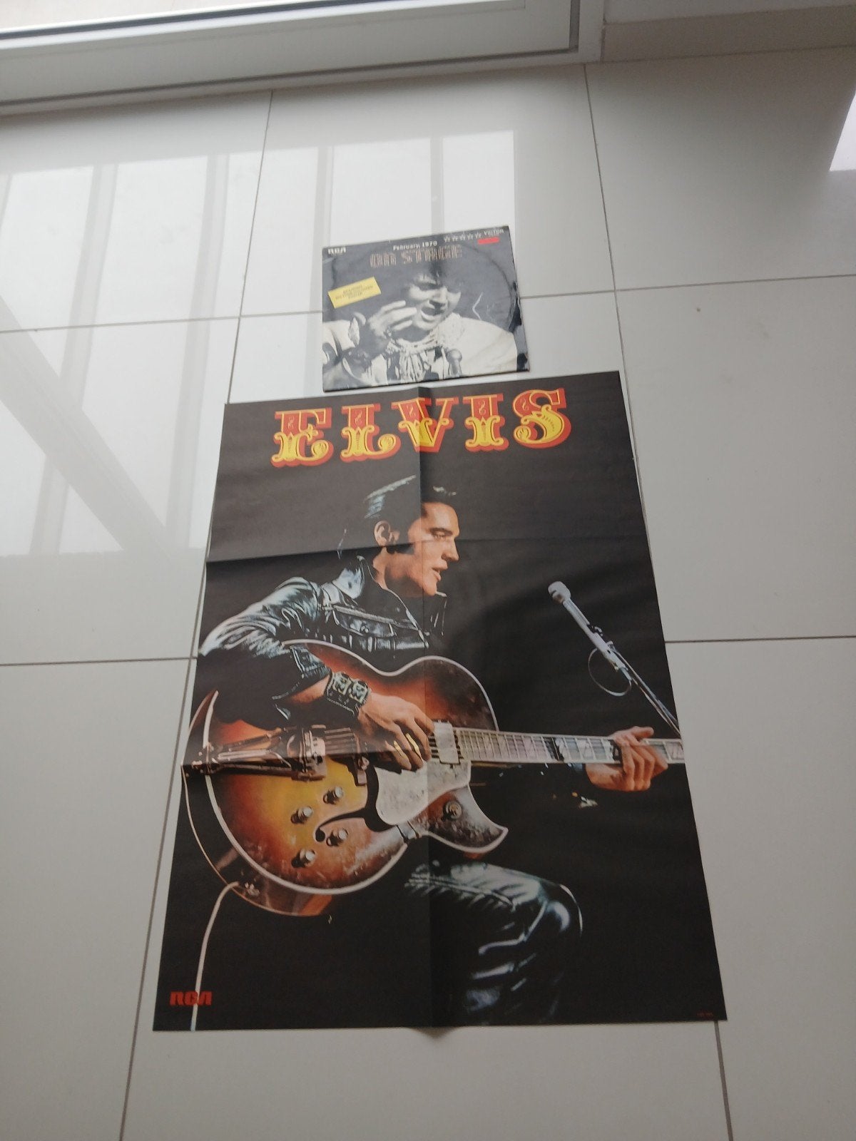 Elvis On stage incl poster, Verzamelen, Ophalen of Verzenden