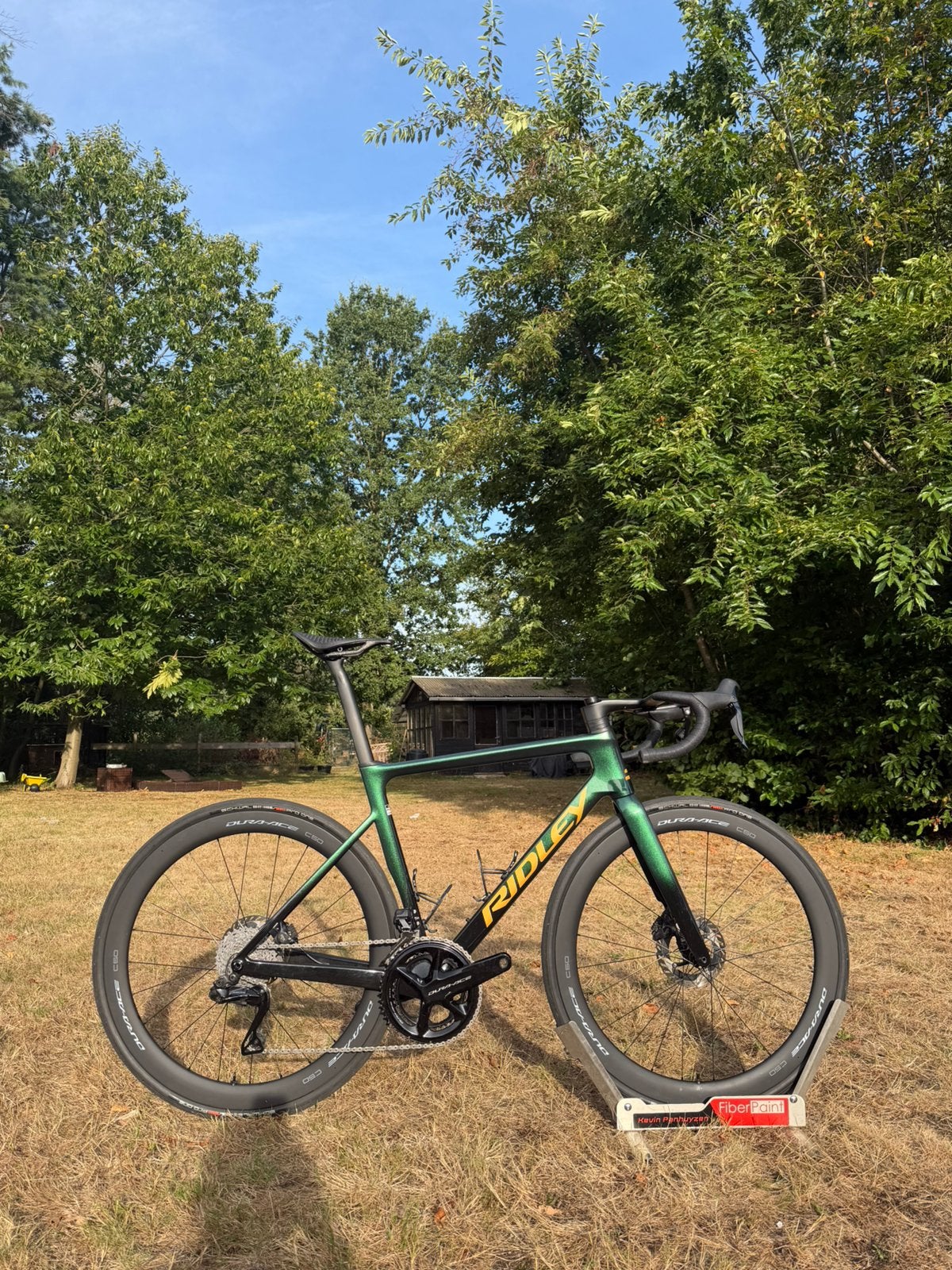 Ridley Falcn RS Dura ace maat Medium, Ophalen, Carbon, Heren, Zo goed als nieuw