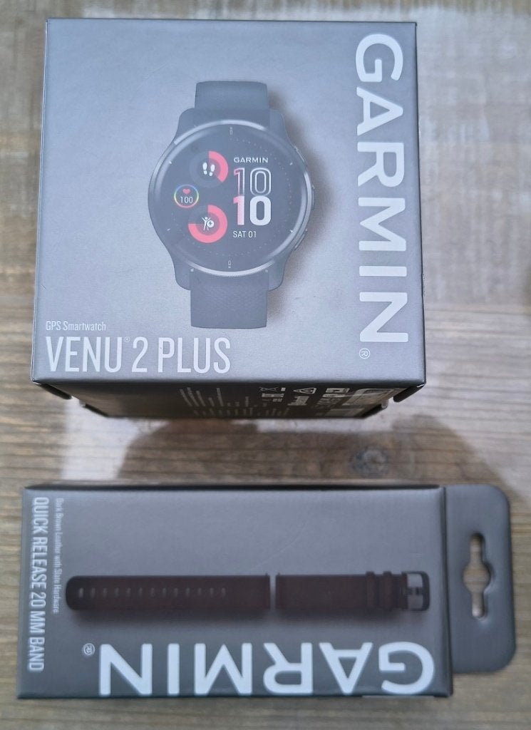 Garmin Venu 2 Plus, Étanche, Avancer d'un pas, Gris, Garmin