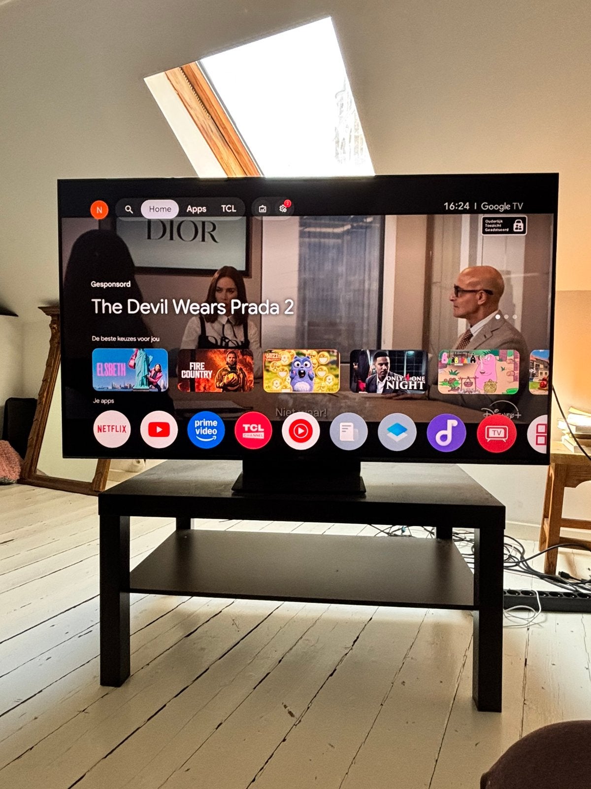 TCL 55C7K Mini-LED TV 55” – nieuw & ongebruikt, Enlèvement, Neuf