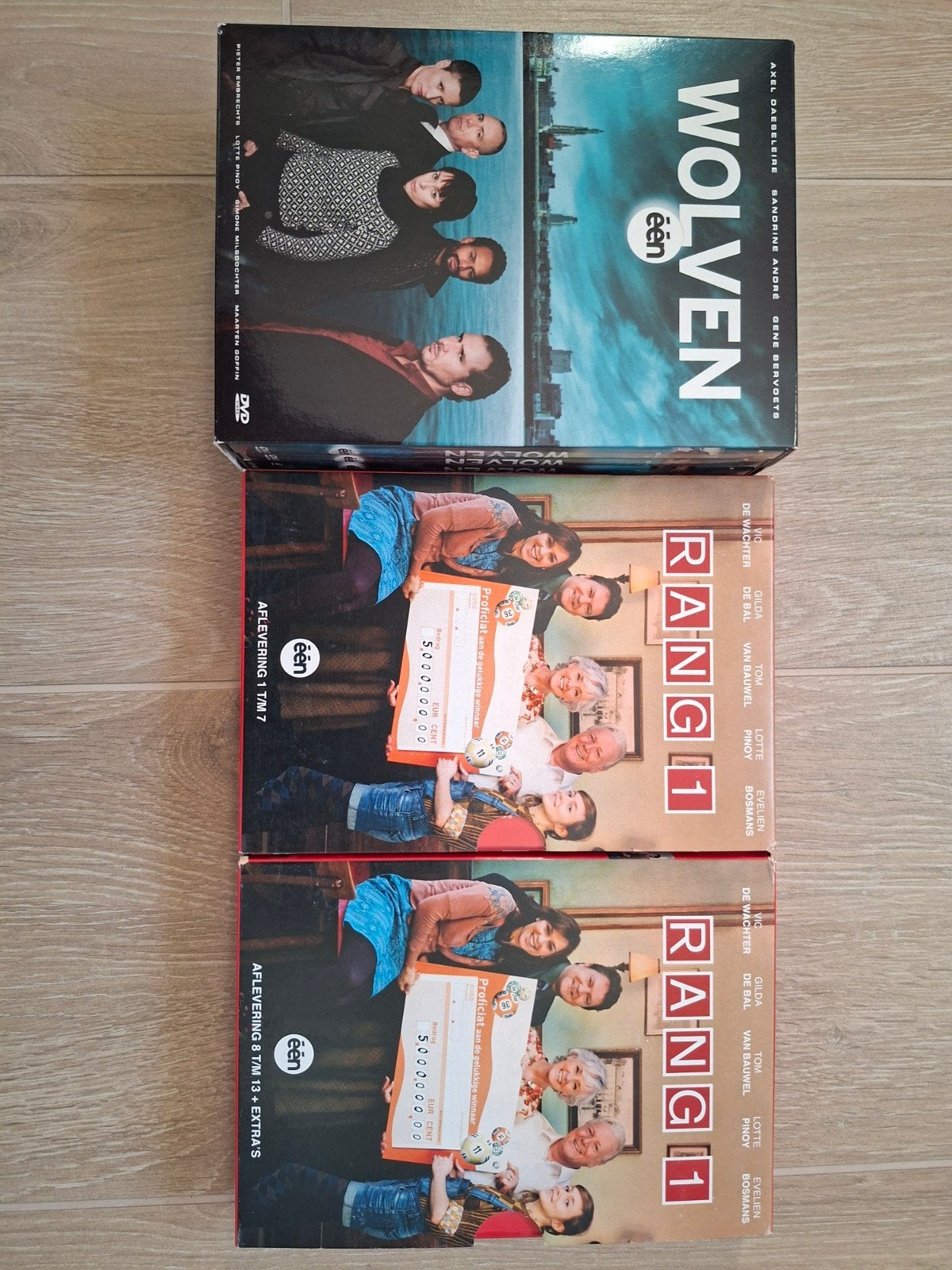 DVD Boxsets Vlaamse Series: Wolven & Rang 1 (Compleet), Enlèvement