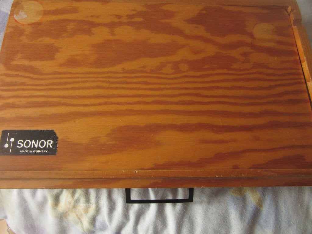 Vintage SONOR metallofoon Made in Germany–compleet, Ophalen