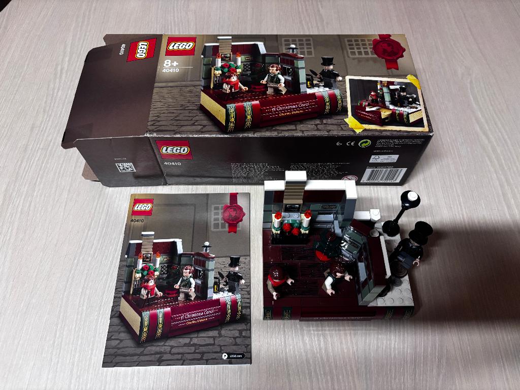 Lego 40410 A Christmas Carol volledig met boekje &, Overige thema's, Lego, Ophalen of Verzenden, Zo goed als nieuw