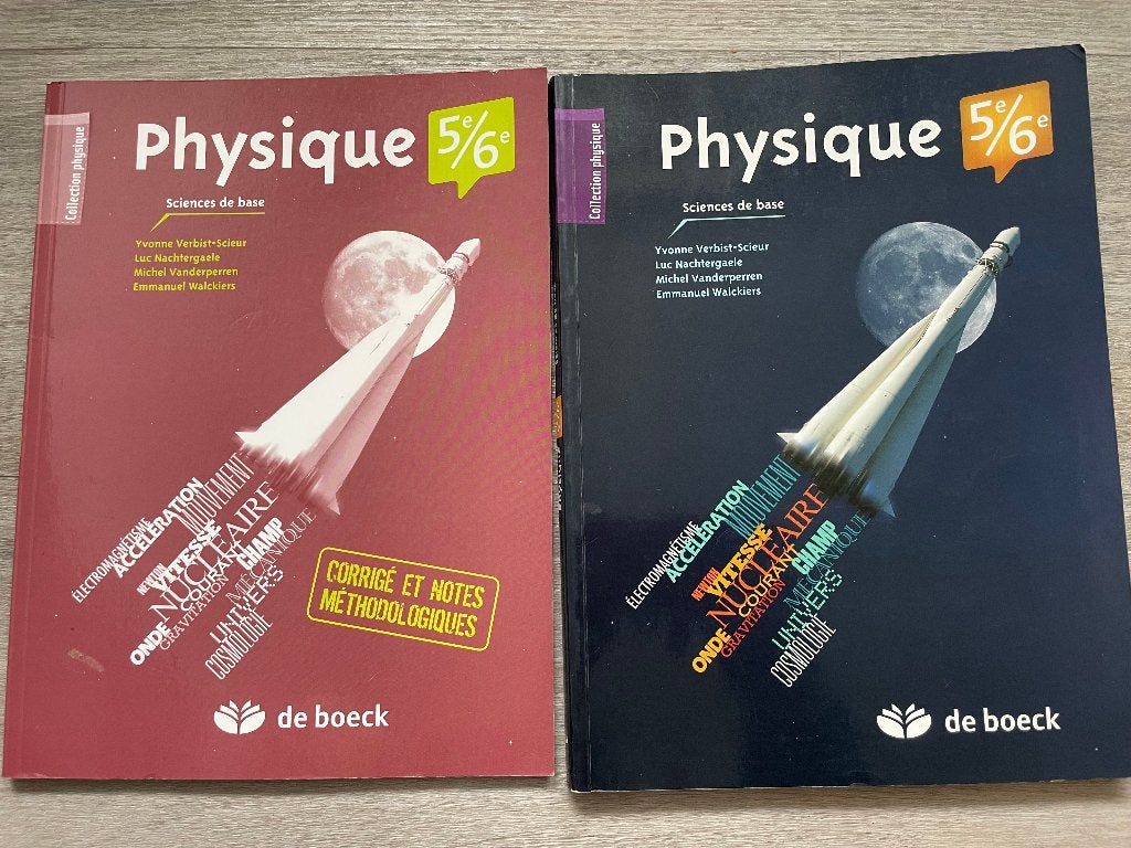 Physique 5è/6è Sciences de base  + corrigé et notes méthodo, Livres, Physique, Comme neuf, Enlèvement, Secondaire
