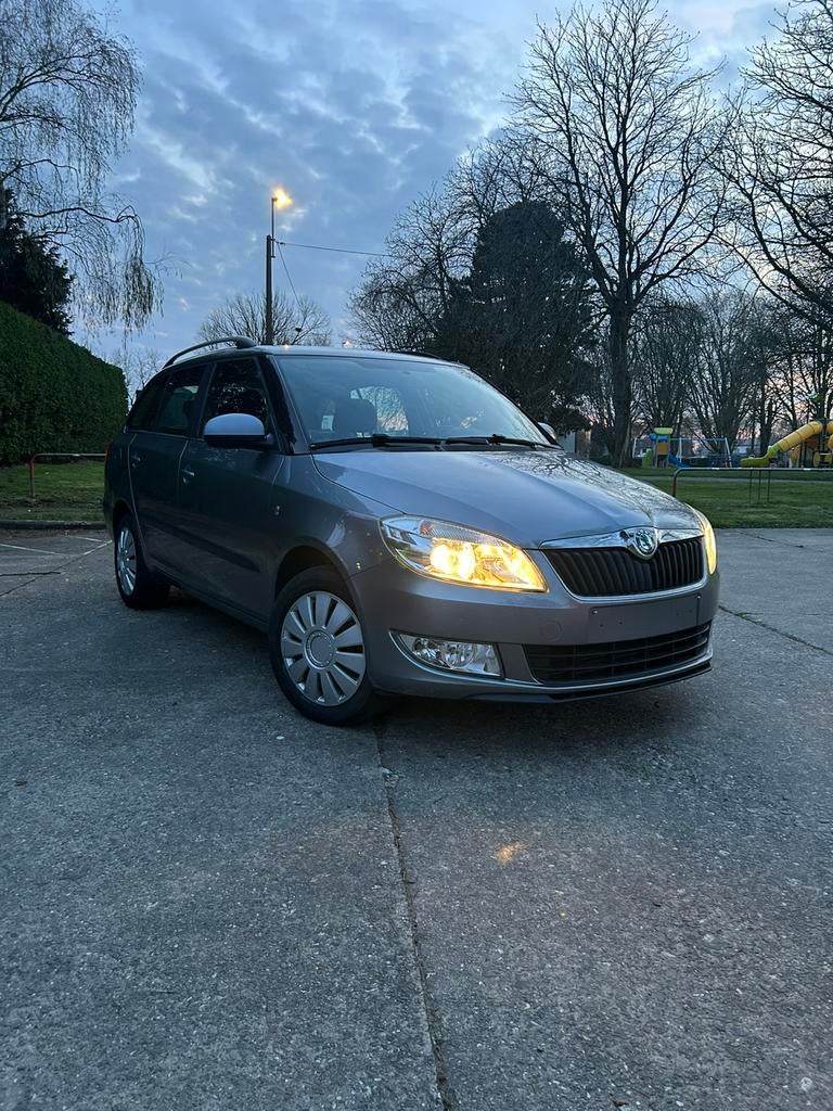 Skoda Fabia 1.6 TDI 90cv 228000 km, Noir, 5 portes, Particulier, Tissu