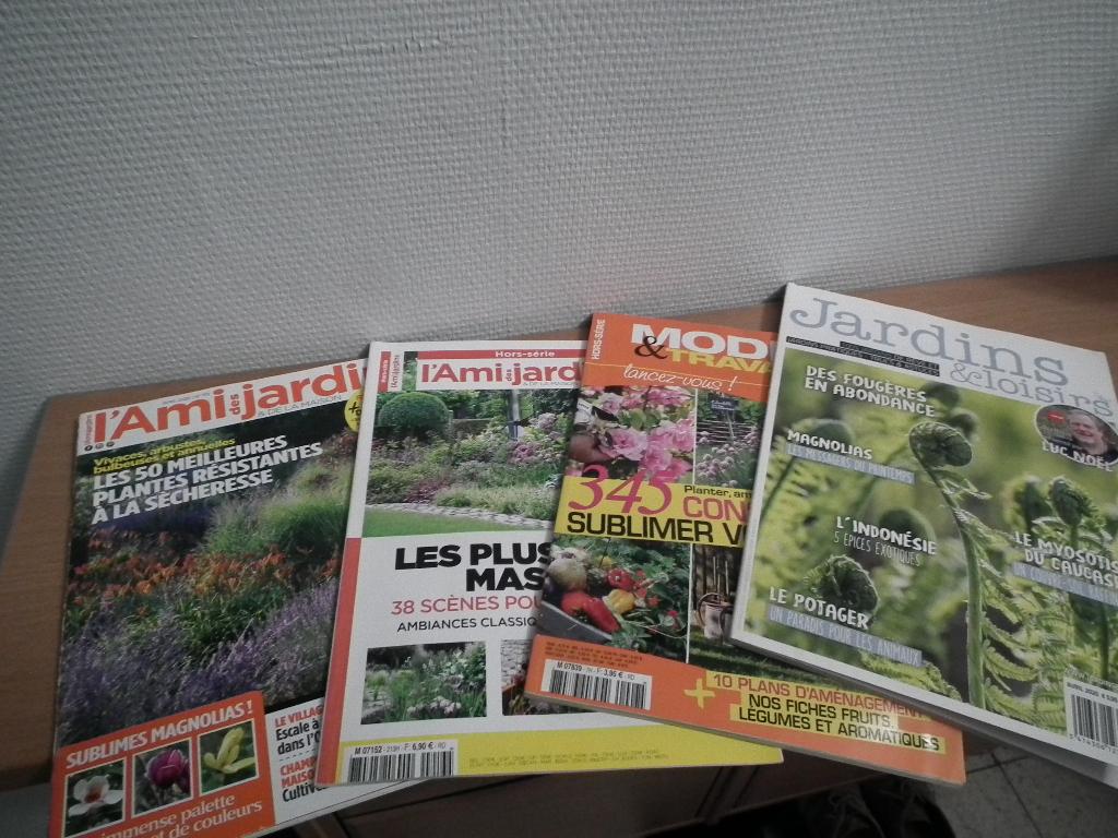 4 magazines jardins & loisirs, l'ami des jardins,..., Boeken, Wonen en Tuinieren, Verzenden, Zo goed als nieuw, Tuinieren en Tuinplanten
