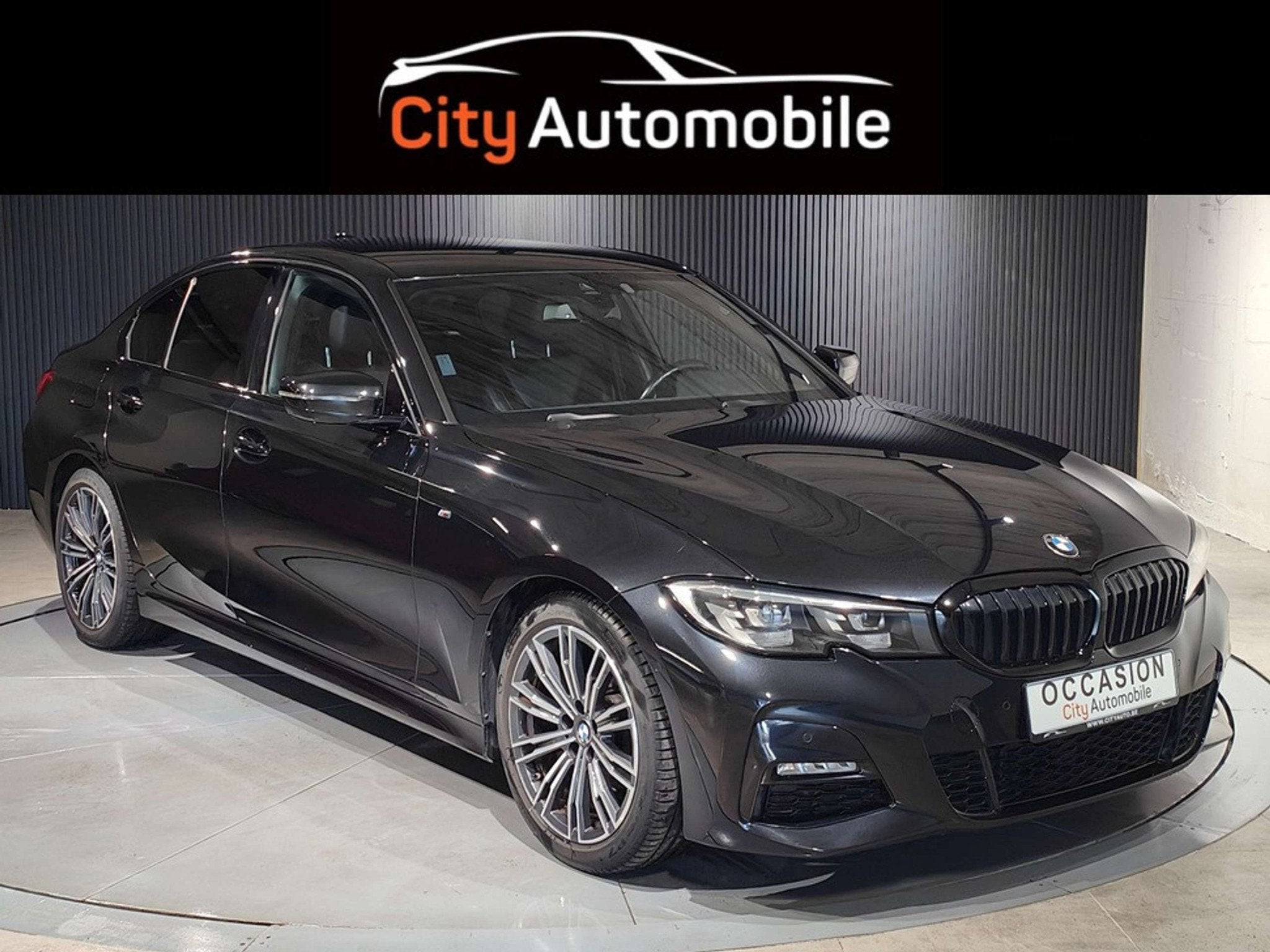BMW 3 Serie 318 318iA PACK M CARPLAY GPS BLUETOOTH CAMERA, Auto's, Automaat, Parkeerassistent, Gebruikt, 4 cilinders