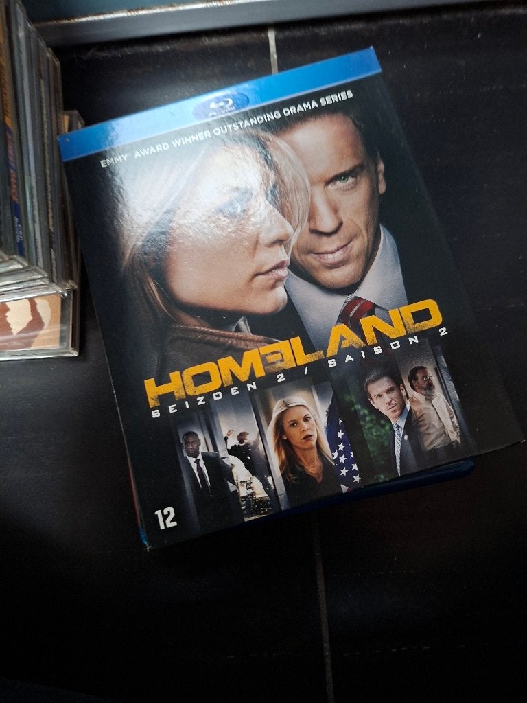 blu-ray - homeland seizoen 2 - 3 discs, Nederlands, Ophalen of Verzenden, Zo goed als nieuw, Blu-ray