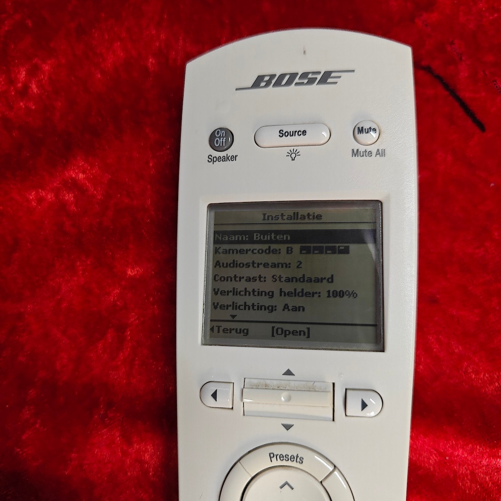 Bose RC48S2-40 afstandsbediening met lcd scherm, Ophalen of Verzenden