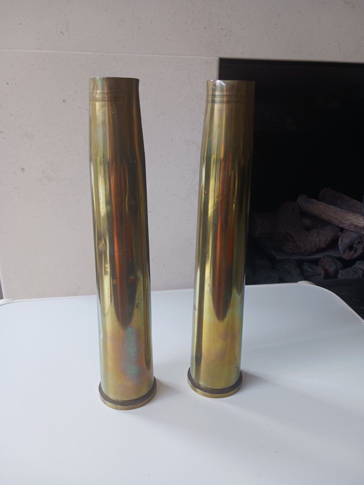 Set van 2 attilleriehulzen, Ophalen