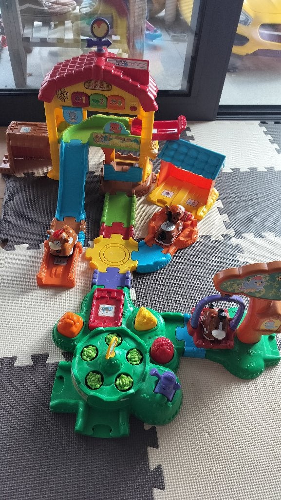V-tech Zoef Zoef Dieren - Boerderij, Kinderen en Baby's, Speelgoed | Vtech, Ophalen, Zo goed als nieuw